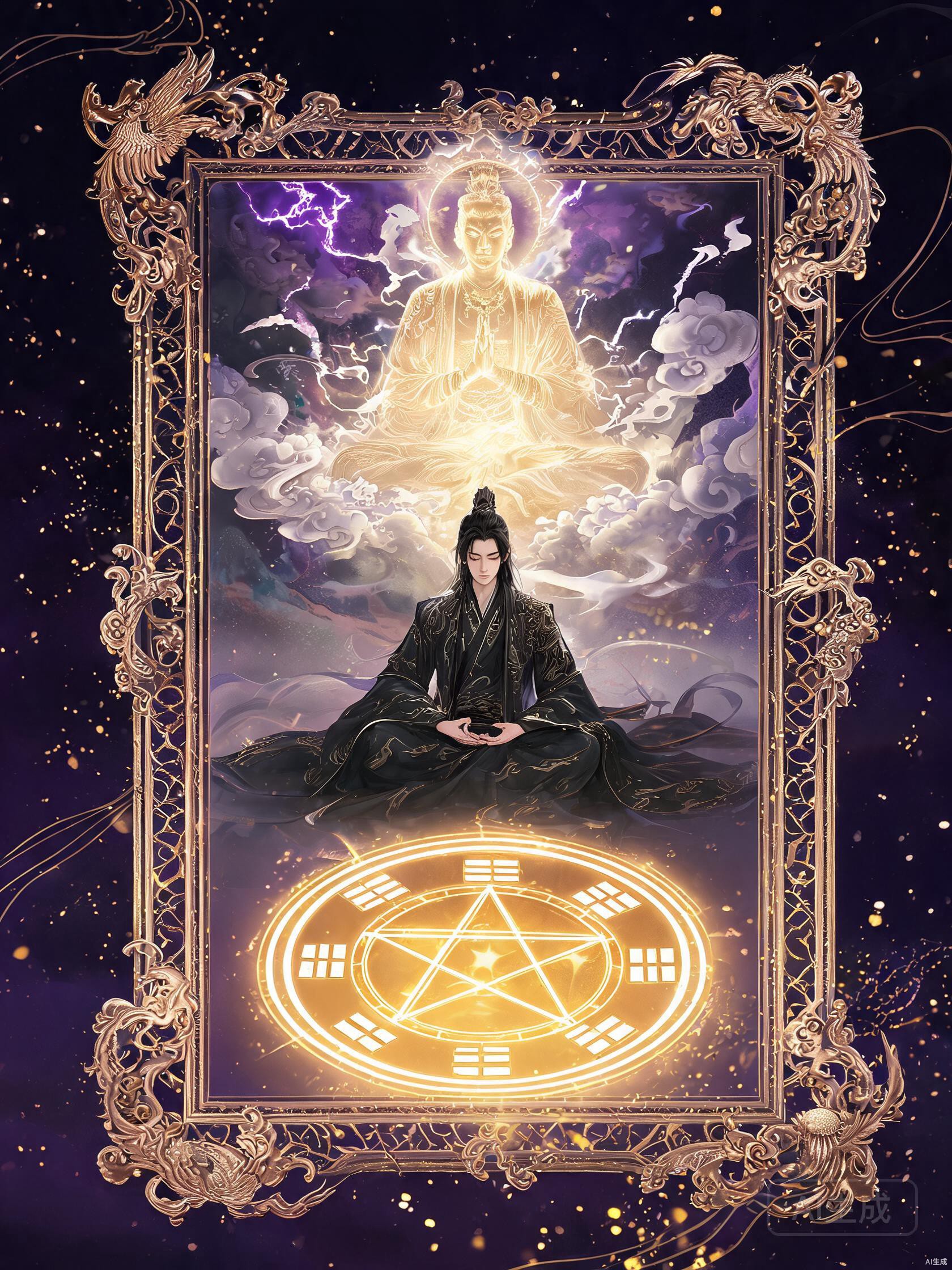 修士打坐